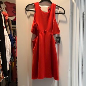 NWT! Express red cutout dress